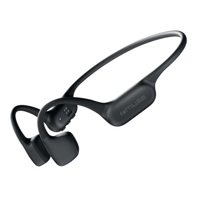 MUSE Casque audio sans fil &agrave; conduction osseuse avec lecteur MP3  M-238 BC Bluetooth Noir