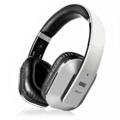 AUGUST Casque  Ep650 Bluetooth Aptx Low Latency 20h Usb-c Pliable Noir