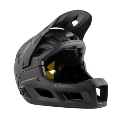 MET Casque avec mentonniere amovible  parachute mcr mips noir mat 2022