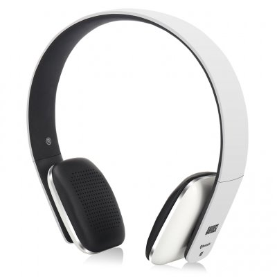 AUGUST Casque Bluetooth  Ep636 Supra-auriculaire Nfc 12h Blanc