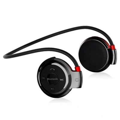 YONIS Casque Bluetooth Ecouteurs Sans Fil Fm Autonomie 10 Heures Batterie Lithium Noir +SD 16Go -