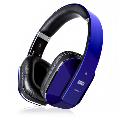 AUGUST Casque Bluetooth  - Micro - USB - Bleu -  - EP650