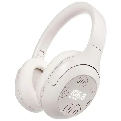 YONIS Casque Bluetooth Sans Fil Hi-res Audio Fm Pliable Confort Longue Dur&eacute;e 
