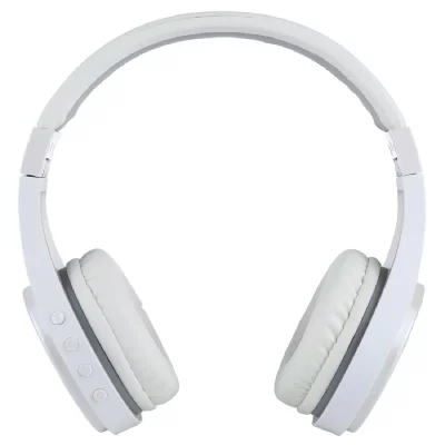 YONIS Casque Bluetooth Sans Fil Mains Libres pour Iphone Android Smartphone SD Blanc Y