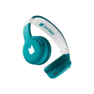 TONIES Casque Bluetooth  pour Conteuse Toniebox 2 Vert Oc&eacute;an