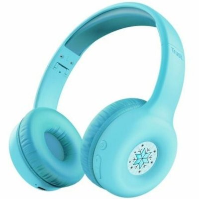 TRUST Casque Bluetooth  Nouna pour enfants, Bleu