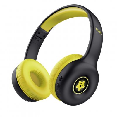 TRUST Casque Bluetooth  Nouna pour enfants, Noir