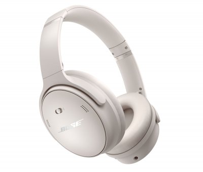 BOSE Casque circum-aural sans fil Bluetooth  QuietComfort &agrave; r&eacute;duction de bruit Blanc