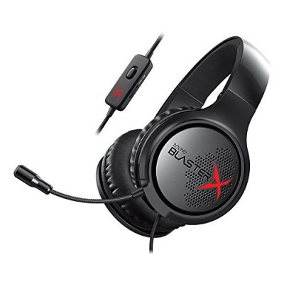 CREATIVE SOUND Casque de jeu  BlasterX H3 Noir 