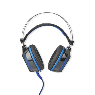 Casque de jeu Nedis GHST500BK Bleu / Noir 