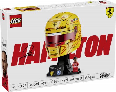 Casque de Lewis Hamilton Scuderia Ferrari HP