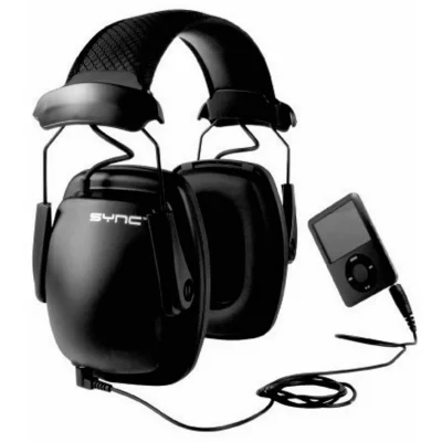 GENERIQUE Casque de protection Antibruit Musical st&eacute;r&eacute;o Sync 