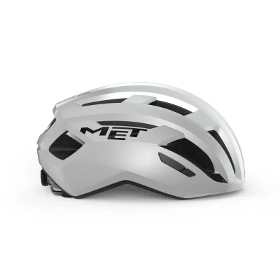 MET Casque de route  Vinci (MIPS) - Blanc argent&eacute;} - L}, Blanc argent&eacute;}