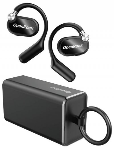 OPENROCK Casque de sport sans fil  Air Conduction X noir