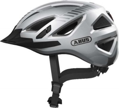 ABUS Casque de v&eacute;lo  Urban I 3.0 Argent Taille S