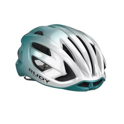 RUDY PROJECT Casque de v&eacute;lo  EGOS (PEARL/EMERALD METAL MATTE)