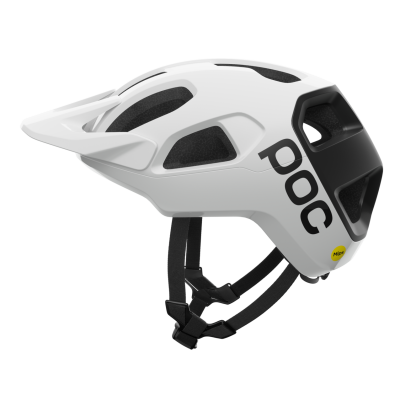 POC Casque de VTT  Cularis (Hydrogen White/Uranium Black Matt w. Logo)