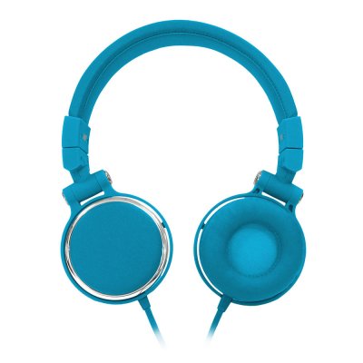 WE Casque filaire avec micro  - Bleu 