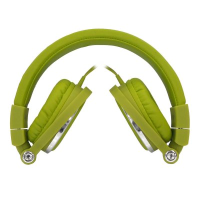 WE Casque filaire avec micro  - Vert 