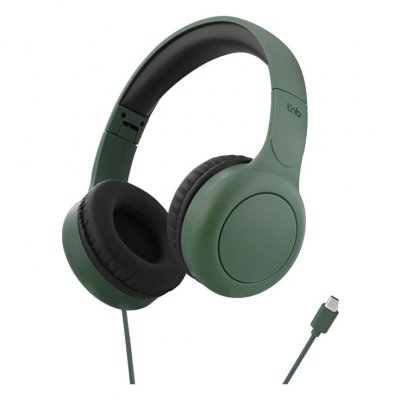 T NB SA Casque Filaire Supra-aural - Vert/noir - T'nb