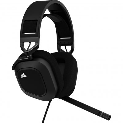 CORSAIR Casque gamer  HS80 RGB USB Carbon 