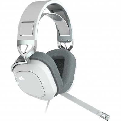 CORSAIR Casque gamer  HS80 RGB USB White 