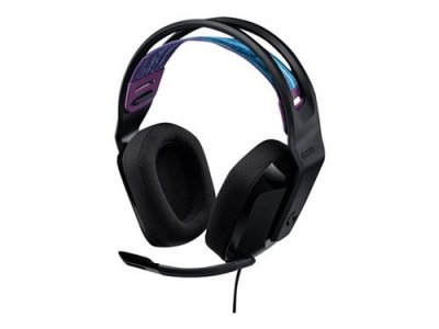  Casque Gamer Logitech G335 Noir + 5 Bonnettes Offertes
