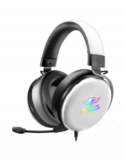 SPIRIT OF GAMER Casque gamer RGB XPERT H700 DARK WHITE compatible switch, PS5, PS4, Xbox Series / One, PC / MAC