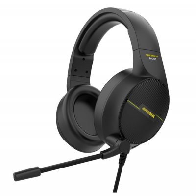 AKUMA Casque Gaming  Seinen H02 Noir