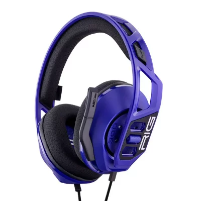 NACON Casque gaming circum-auriculaire avec fil Plantronics RIG 300 PRO HS pour PS4 et PS5 Noir et purple 