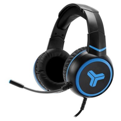 ELYTE Casque Gaming filaire  HY-100 Noir et bleu 
