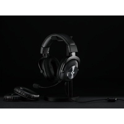 LOGITECH Casque Gaming filaire  G Pro X avec repose casque Noir 