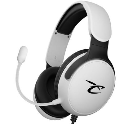 SUBSONIC Casque gaming filaire -  Astra - Blanc et noir