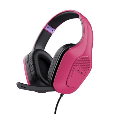 TRUST Casque gaming pour console filaire  Multiplateforme Zirox Rose
