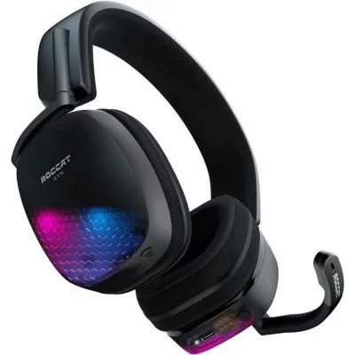 ROCCAT Casque gaming  Syn Max Air Bluetooth pour console et PC Noir 