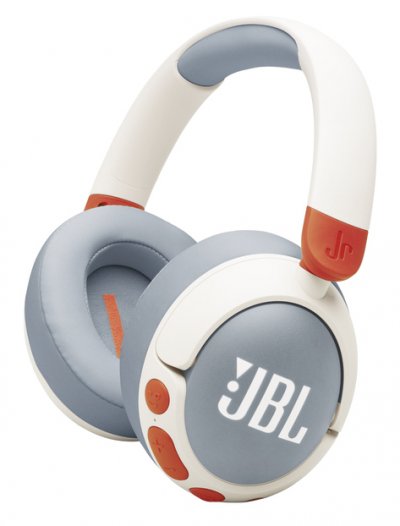 JBL Casque gaming sans fil  Junior 470NC pour enfants, Blanc - Bluetooth