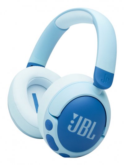 JBL Casque gaming sans fil  Junior 470NC pour enfants, Bleu - Bluetooth