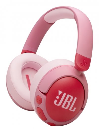 JBL Casque gaming sans fil  Junior 470NC pour enfants, Rose - Bluetooth