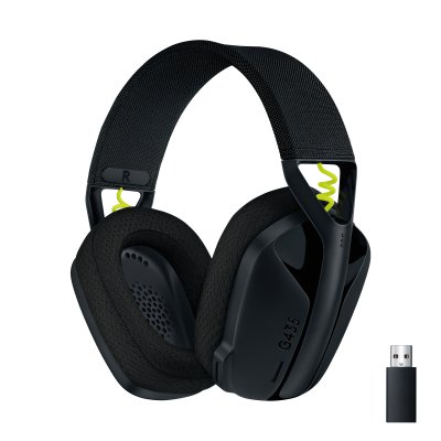 LOGITECH Casque Gaming sans fil  G435 Lightspeed Bluetooth Noir 