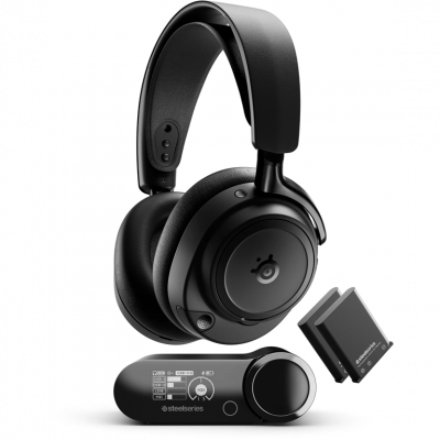 STEELSERIES Casque gaming sans fil  Arctis Nova Elite Obsidian Black