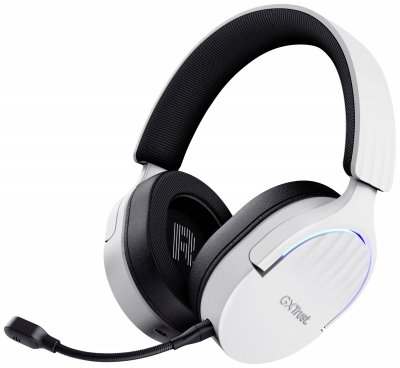 TRUST Casque Gaming Sans Fil Supra-Auriculaire  Gxt 491w Fayzo Blanc