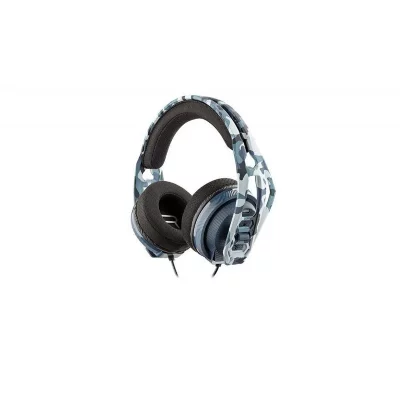 PLANTRONICS Casque Gaming St&eacute;r&eacute;o filaire Nacon RIG400HS pour PS4 Bleu camo
