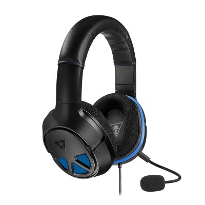 TURTLE BEACH Casque Gaming  Recon 150 Noir et bleu pour PS4