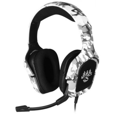 KONIX Casque Gaming Universel  Mythics camouflage Ares - Filaire, Noir