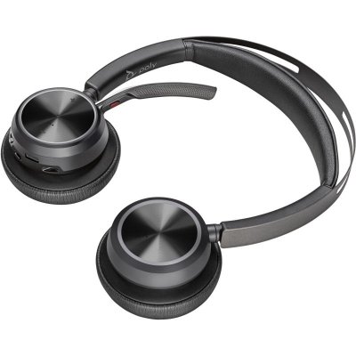 POLY Casque - HP -  Voyager Focus 2 UC - Sans fil - Suppresseur de bruit actif - USB-A