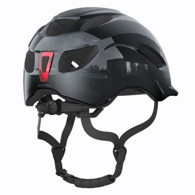 MADE FOR XIAOMI Casque hybrid de protection  pour mobilit&eacute; urbaine Taille L Noir glossy 