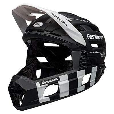 BELL Casque int&eacute;gral  Super Air R - S Fasthouse Black/Whit Casques