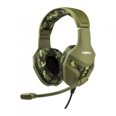 KONIX Casque  ps-400 camouflage pour ps4