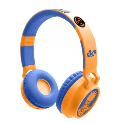 LEXIBOOK Casque lumineux pliable Bluetooth et filaire Naruto avec limitation du volume