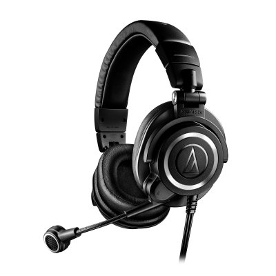 AUDIO TECHNICA Casque PC ATH-M50xSTS Filaire Jack 3.5mm Microphone Noir